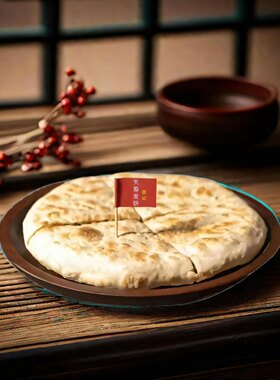 温州永嘉麦饼烧饼梅干菜五花肉馅多咸菜馅乐清特产美食芙蓉麦饼