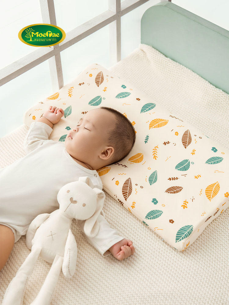 泰国加长儿童乳胶枕1-3-16岁宝宝幼儿园宝宝学生宿舍枕芯全年枕头