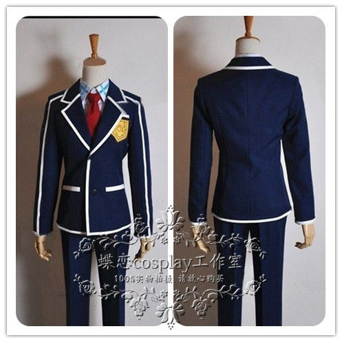 刀剑神域亚丝娜桐人校服.cospla