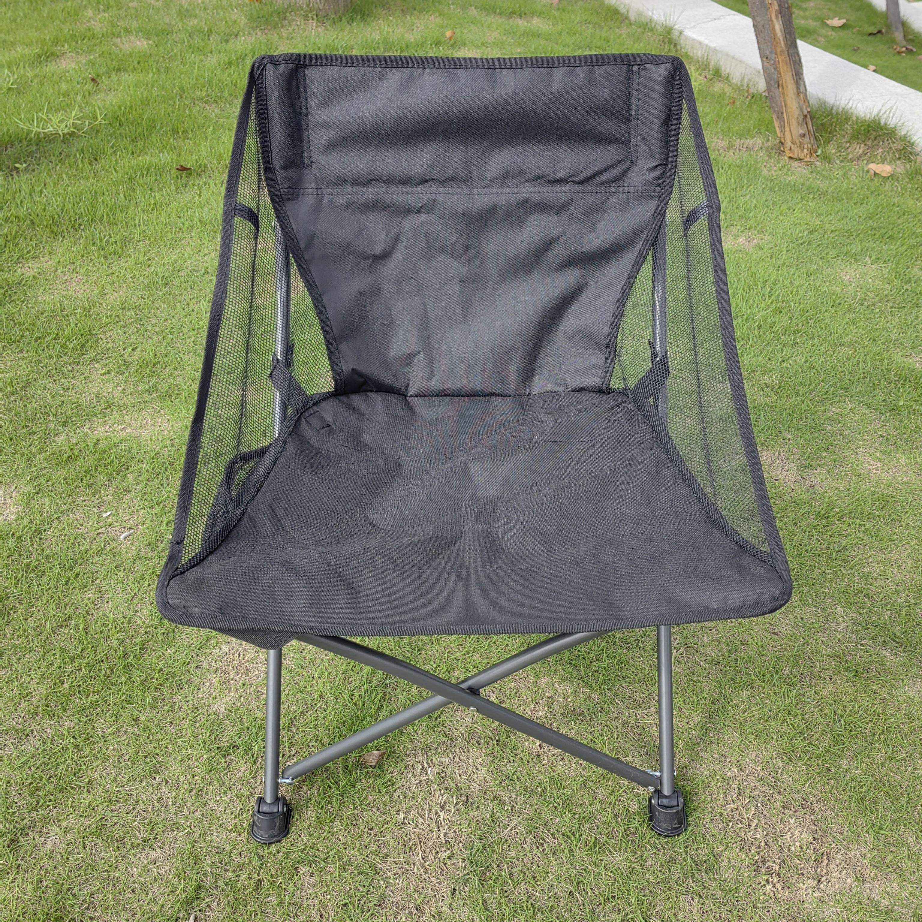 新品mac户外轻便易折叠垂钓野餐郊游露营野炊休闲月亮钓鱼椅专利