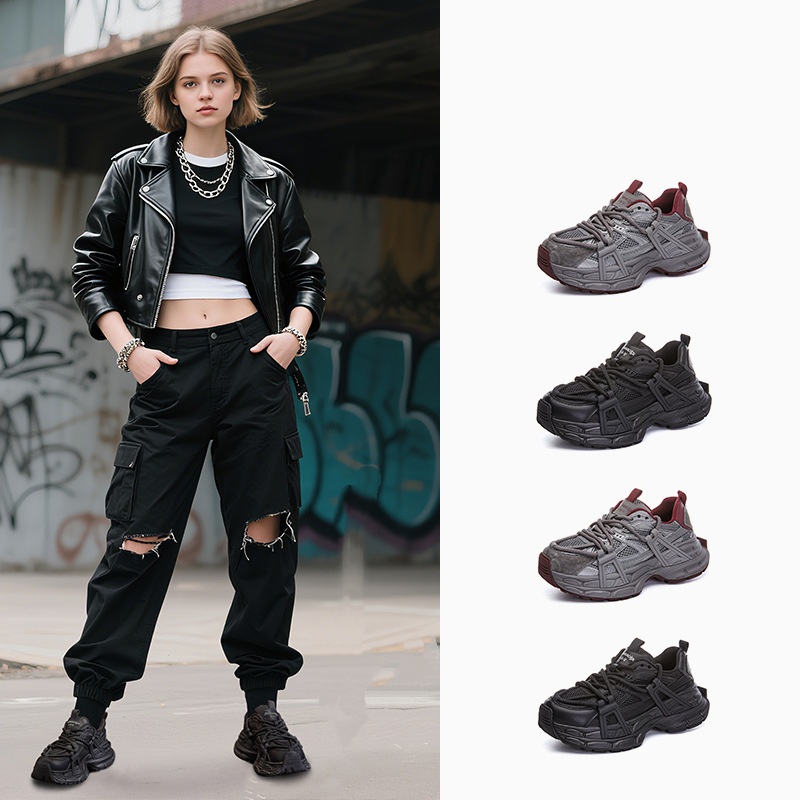 老爹鞋女2025新款增高百搭爆款