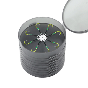 翻板钩盘钩爆炸钩新型海杆抛竿鲢鳙翻版鱼钩防挂底麻风钩配件套装