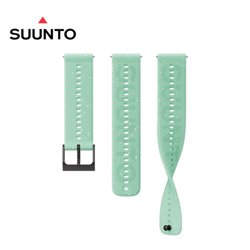 SUUNTO颂拓 RUN2 同款硅胶运动表带 22MM通用表带