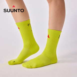 SUUNTO颂拓专业越野跑布中长袜子均码 男女同款