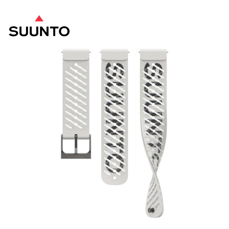 SUUNTO颂拓Race 同款硅胶运动表带 22MM通用表带适配其它机型