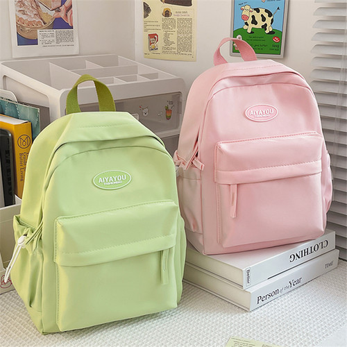 出游补课研学女孩双肩包尼龙轻便