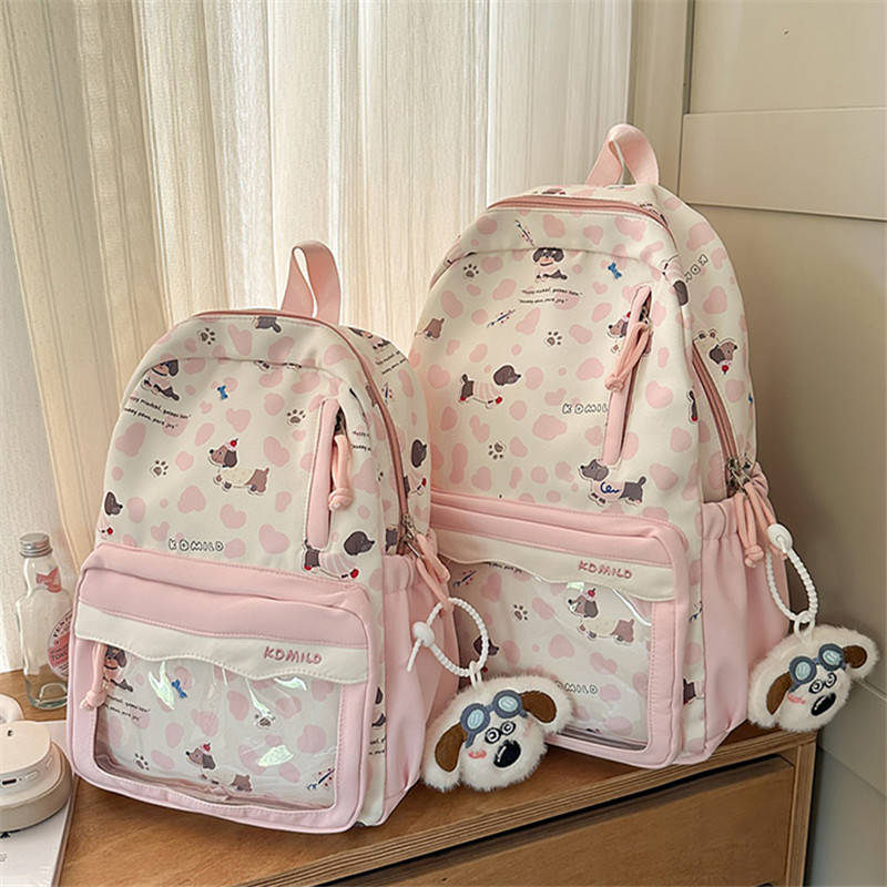 儿童补课背包女孩外出旅游双肩包