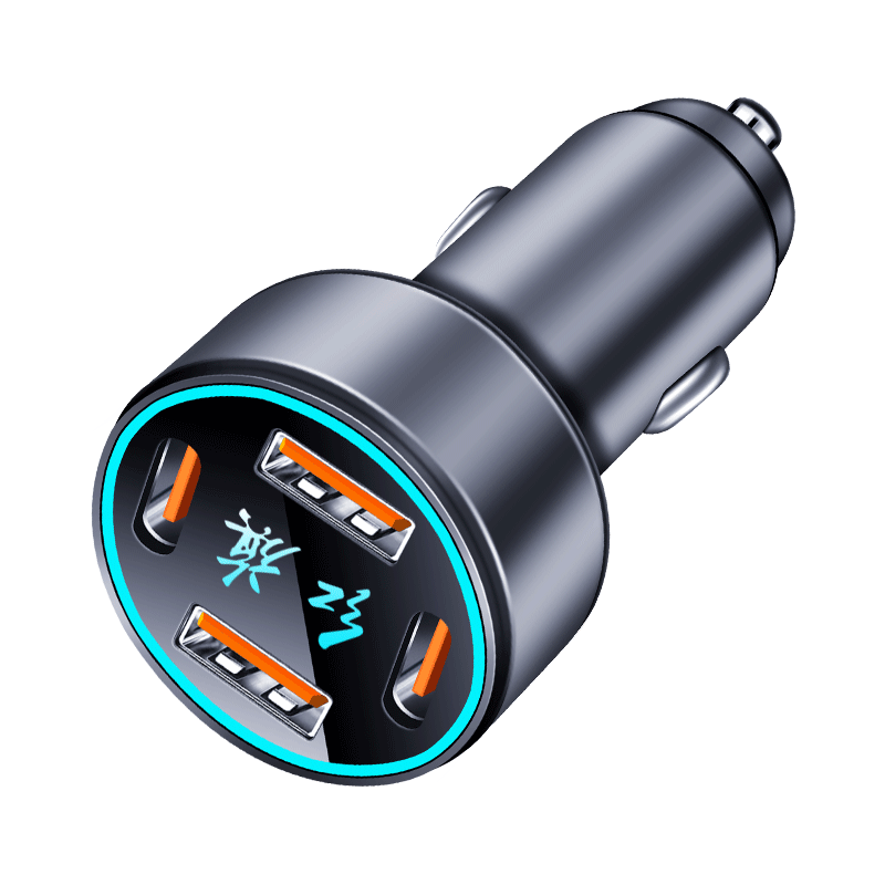 红旗H5/H6/E-QM5/H7/H9/HS3/HS5/HS7改装内饰用品车载充电器快充