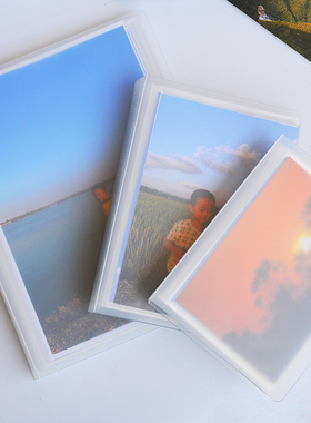 简约相册生写册影集4R6寸3/5/8/9/7寸过塑照片明信片收纳卡册定制