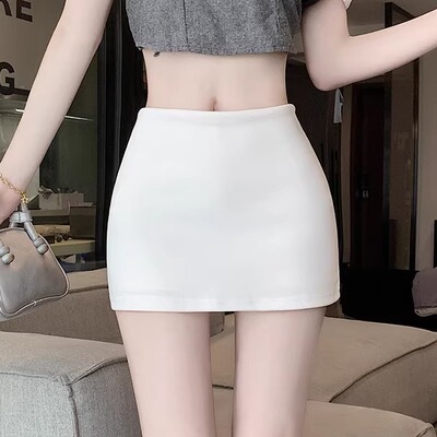 辣妹运动风防走光半身裙女夏季