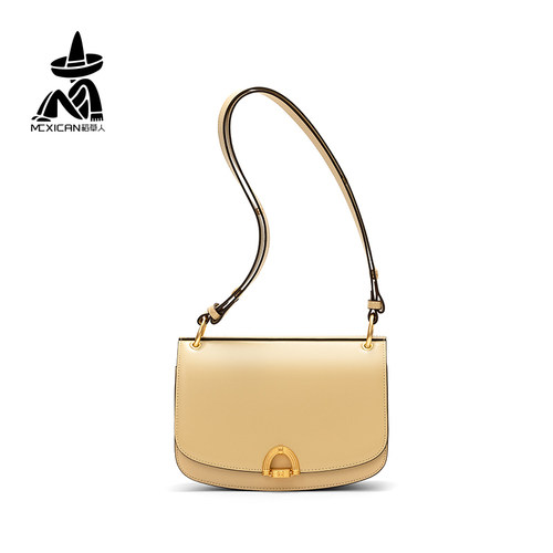 Mexican/稻草人真皮腋下包女