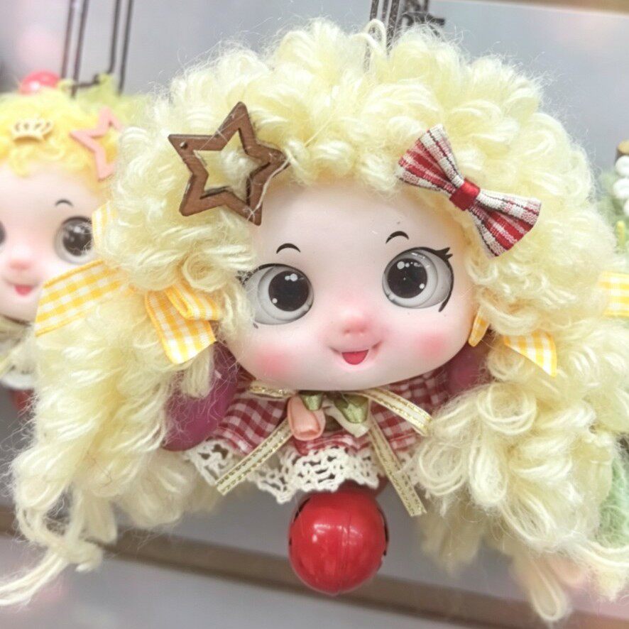 云南豆夹娃娃星星人家族可爱布丁熊玩偶礼物公仔包包钥匙挂件