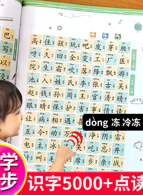 会说话的识字大王5000点读机小学1到6年级同步认字发声书早教玩具