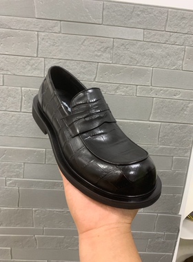 男鞋2026新款真皮商务正装休闲皮鞋男士英伦百搭高档大头鞋乐福鞋