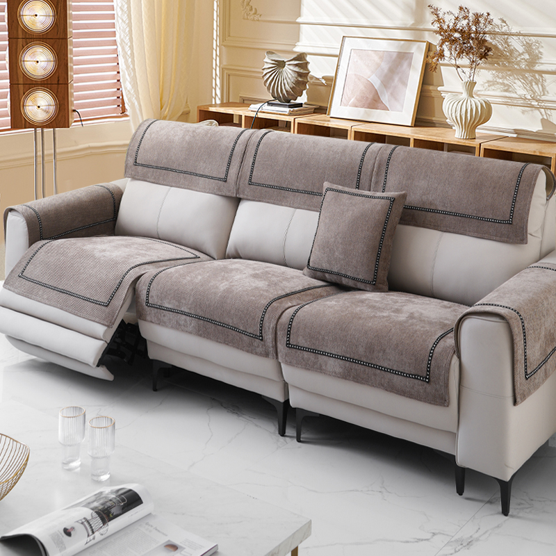 适用芝华仕皮沙发专用沙发垫