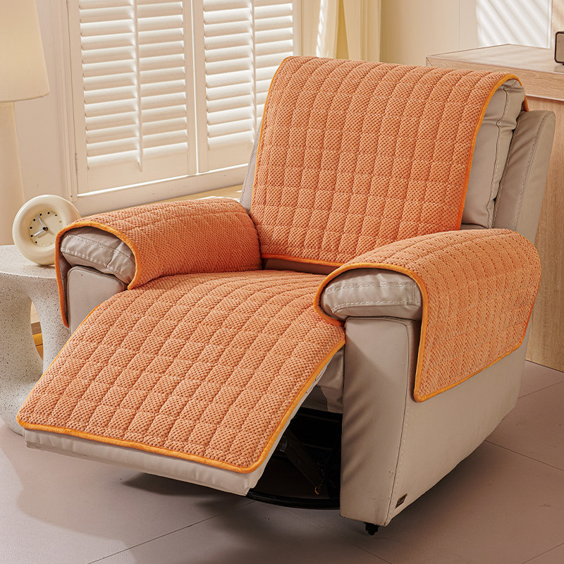 单人头等舱电动椅沙发垫四季通用坐垫防滑套罩按摩椅垫盖布巾定制