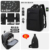 Classic Black Small Double Compartment Upgraded Version with Black Chest Bag[223]