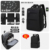 Elegant Black Small Size Double Compartment Upgraded Version with Black Small Backpack[223]