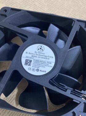 全新Bi-Sonic EC12038LB-04 12038 115/230V 3.2W 12CM散热风扇