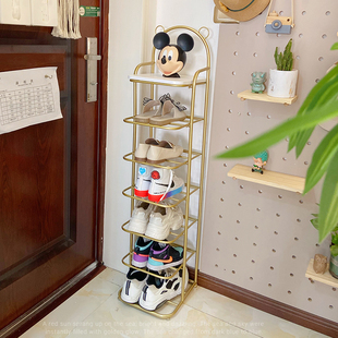 柜 架子入户鞋 网红小户型简易鞋 架家用室内好看多层小窄门口拖鞋