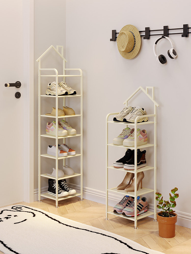 简易儿童专用鞋架女孩小型宝宝鞋架子家用门口窄小收纳架迷你鞋柜