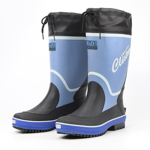 男士高帮橡胶防水钓鱼鞋