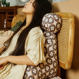 阳春小镇床头靠垫护腰枕床上沙发飘窗靠背软包护颈大靠背靠枕抱枕