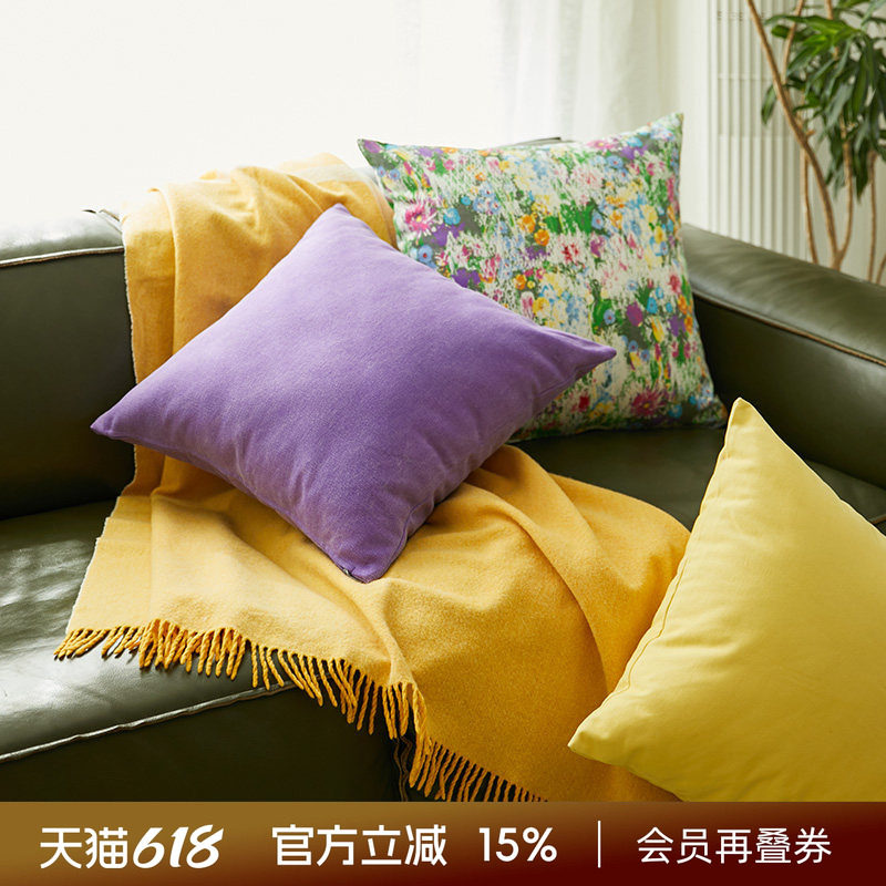 阳春小镇春色简约抱枕客厅沙发靠垫床头靠枕椅子靠背办公室腰枕