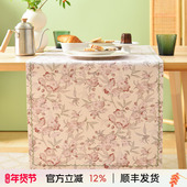 阳春小镇餐桌桌旗轻奢茶旗高端茶几法式 复古结婚美式 高级感电视柜