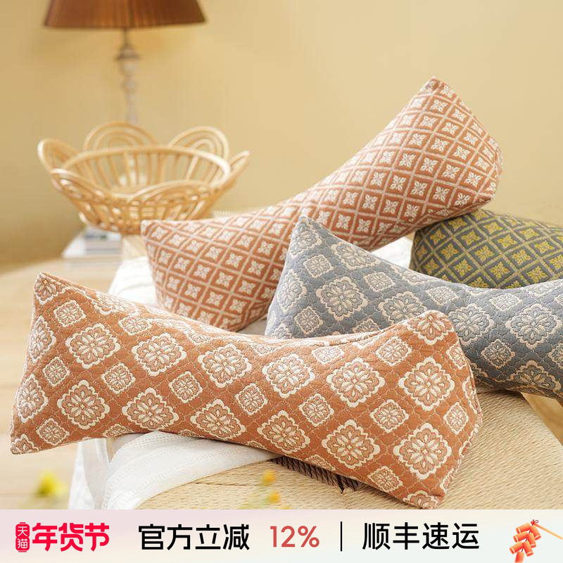 阳春小镇三角枕颈椎枕天然决明子颈枕睡觉支撑专用枕头成人高端,床上用品,功能枕/保健枕/养生枕,淘宝优惠券,粉丝福利购,淘宝优惠卷