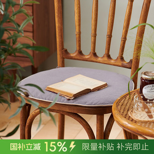 坐垫凳子垫餐桌坐椅方形家用通用小垫子 阳春小镇椅垫棉加厚四季