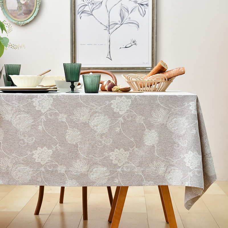 阳春小镇盖巾茶几田园ins桌布