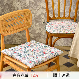 阳春小镇坐垫座垫餐椅家用实木红木中式 加厚圆形防滑 四季 通用冬季