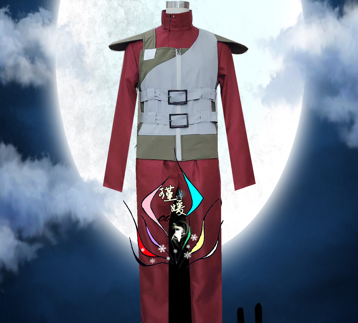 火影忍者我爱罗cos服风之国风影五代cosplay服装