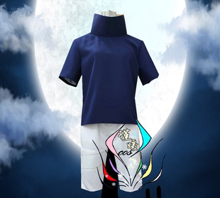 火影忍者宇智波少年佐助osplay服装 瑾媛cos 定制