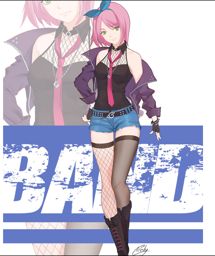 【瑾媛cos】火影忍者 春野樱 同人小樱cosplay服装