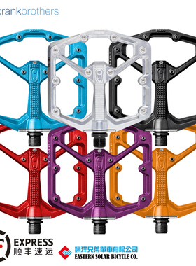 美国Crankbrothers Stamp7 山地自行车平踏 轴承山地脚踏板带钉