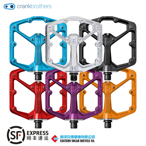 美国Crankbrothers Stamp7 山地自行车平踏 轴承山地脚踏板带钉 - 封面