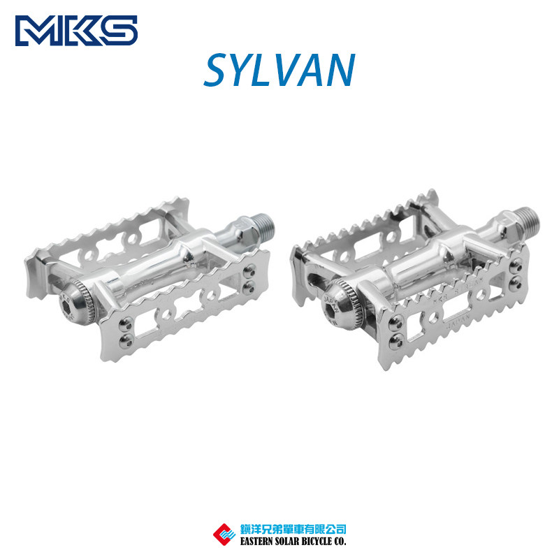 日本MKS Sylvan 城市通勤小轮车折叠车小布自行车快拆轴承脚踏