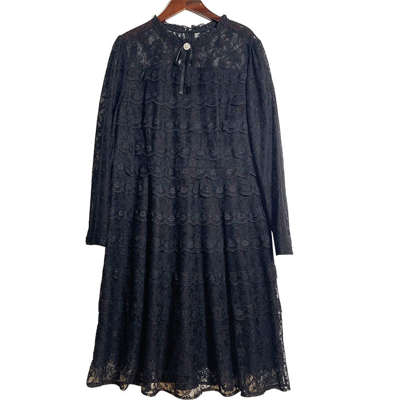 蓝贝紫20-LC612艾薇儿20-AC1612秋季新款时尚连衣裙