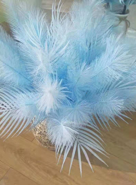 把束铁树叶芦苇桌摆家居橱窗道具狗尾巴草洋葱草摆件仿真花摆件