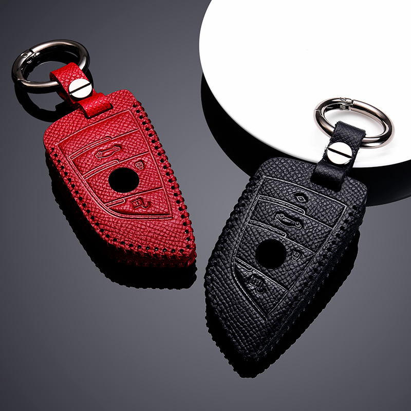 适用2023宝马5系钥匙真皮