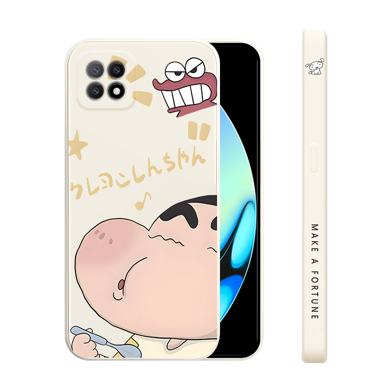 适用oppoA53手机壳5G新款a52液态硅胶软壳0pp0男女生A5镜头全包防摔a59网红a59s保护套个性创意超薄卡通小新
