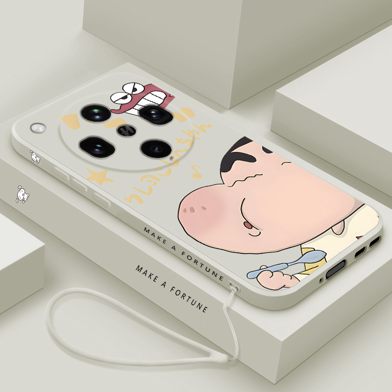 适用oppofindx8ultra手机壳新款findx8s液态硅胶软壳findx8s+镜头全包防摔保护套十oppo潮男女生卡通时尚小新