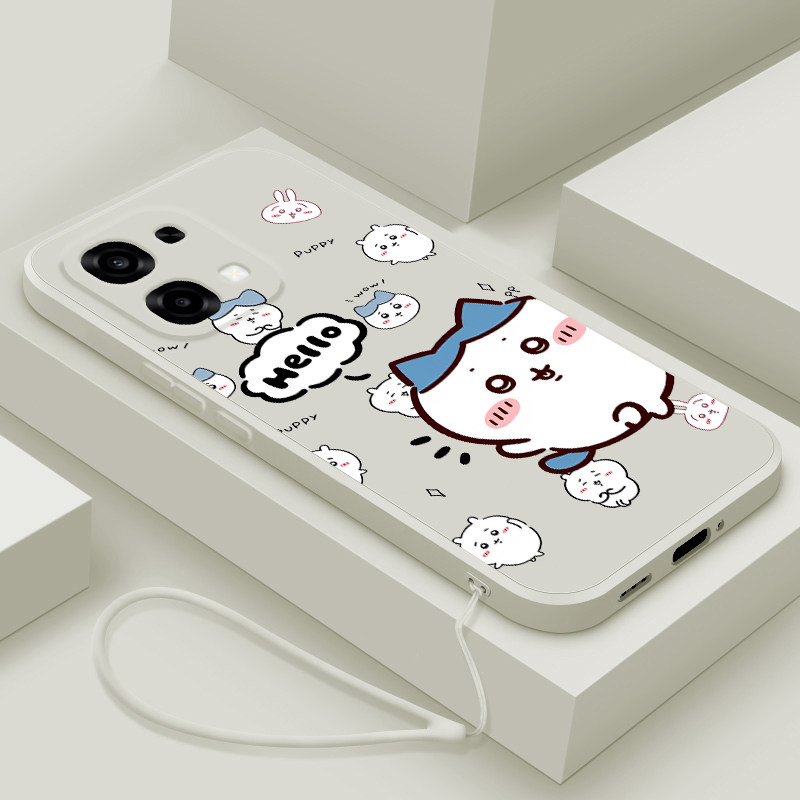 适用oppoA6手机壳新款A6i液态硅胶A6GT保护套A5 5G镜头A5x全包A5pro防摔A5活力版软壳oppo男女生创意卡通跳舞