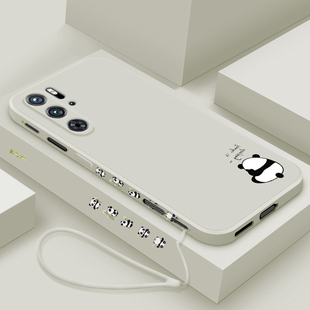 适用红魔9pro手机壳新款por游戏手机男努比亚红魔9pro+液态硅胶保护套pr0十全包防摔软壳NX769J个性外壳熊猫