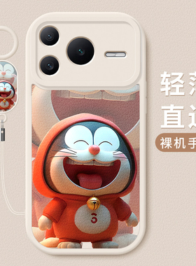 适用荣耀Power2手机壳新款power小羊皮硅胶软壳华为honor镜头全包防摔保护套SER-AN00男女生个性创意卡通哆啦