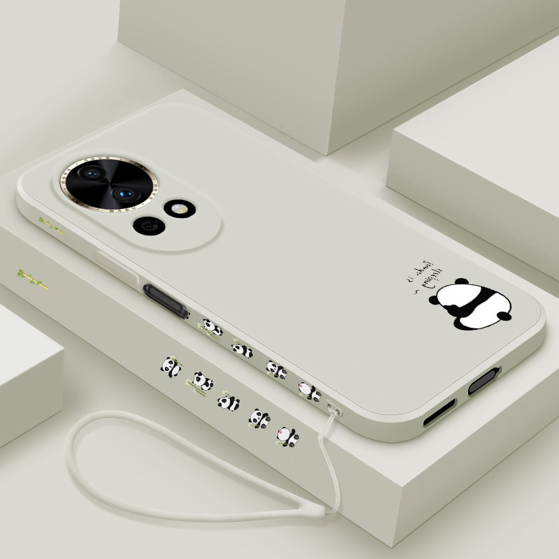 适用华为nova12手机壳新款12pro液态硅胶保护套por个性女nova12ultra镜头全包防摔软壳12活力版简约外壳熊猫,3C数码配件,手机保护套/壳,淘宝优惠券,粉丝福利购,淘宝优惠卷