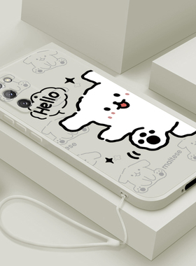 适用三星note20手机壳20ultra新款GalaxyNote10液态硅胶保护套10+女生plus全包note9防摔note8软壳卡通hello