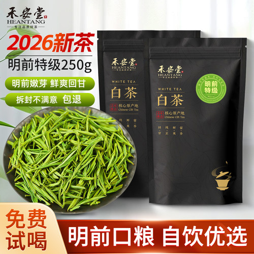 禾安堂安吉白茶明前特级250g
